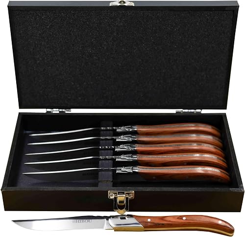 Laguiole-Style Steak Knives (Set of 6)