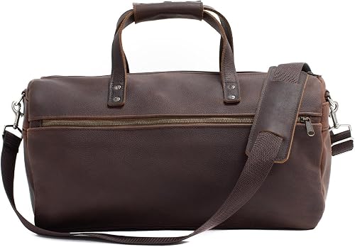 Full-Grain Leather Weekender Duffel