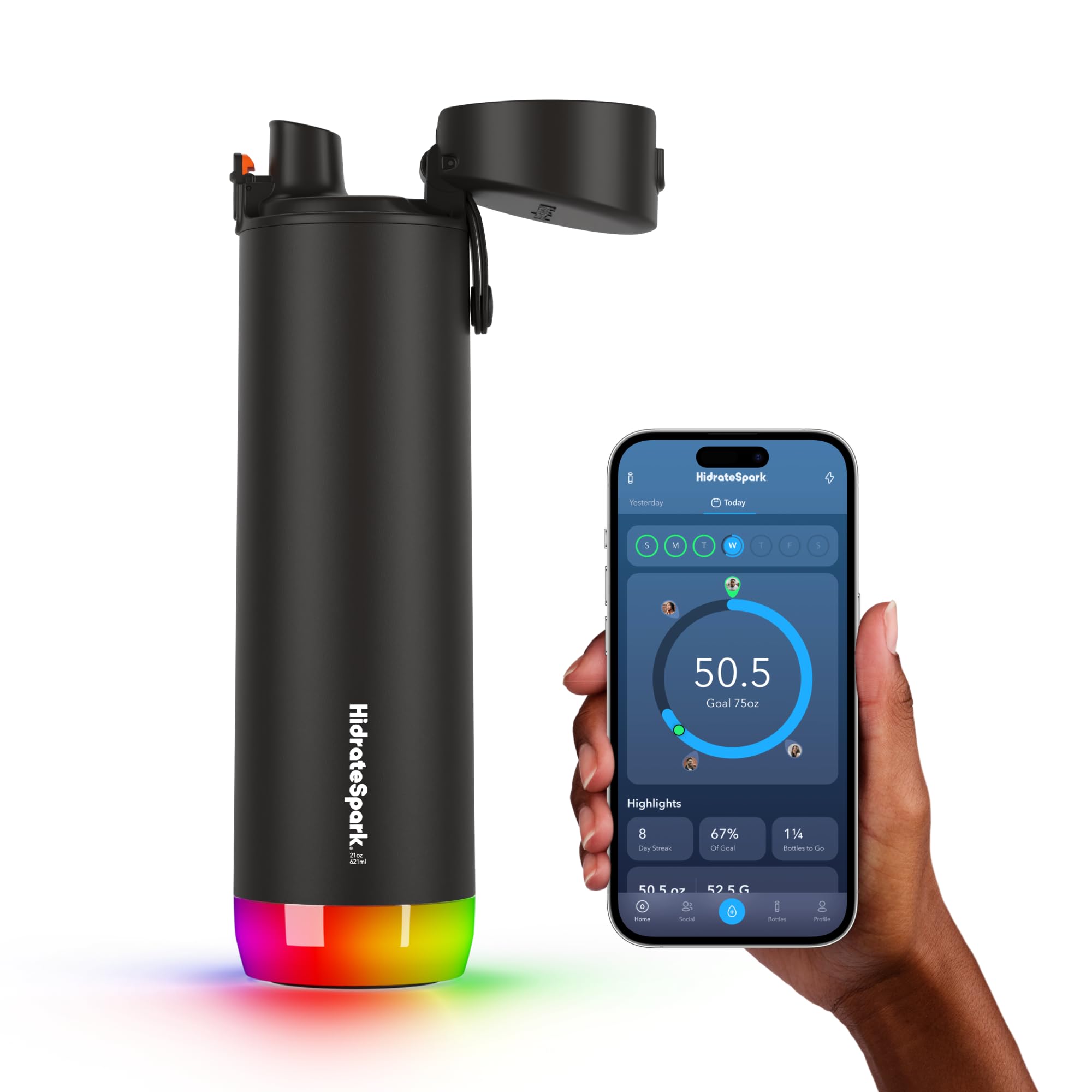 HidrateSpark Smart Water Bottle
