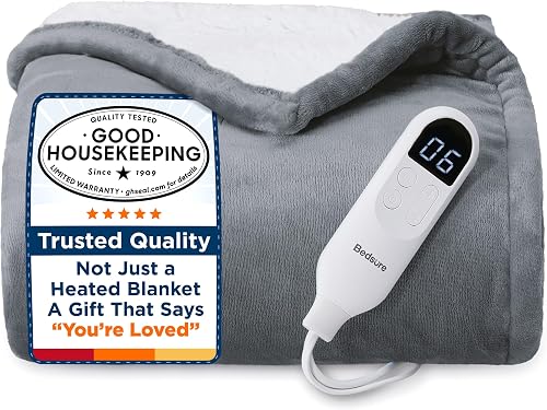 Bedsure Heated Electric Throw Blanket