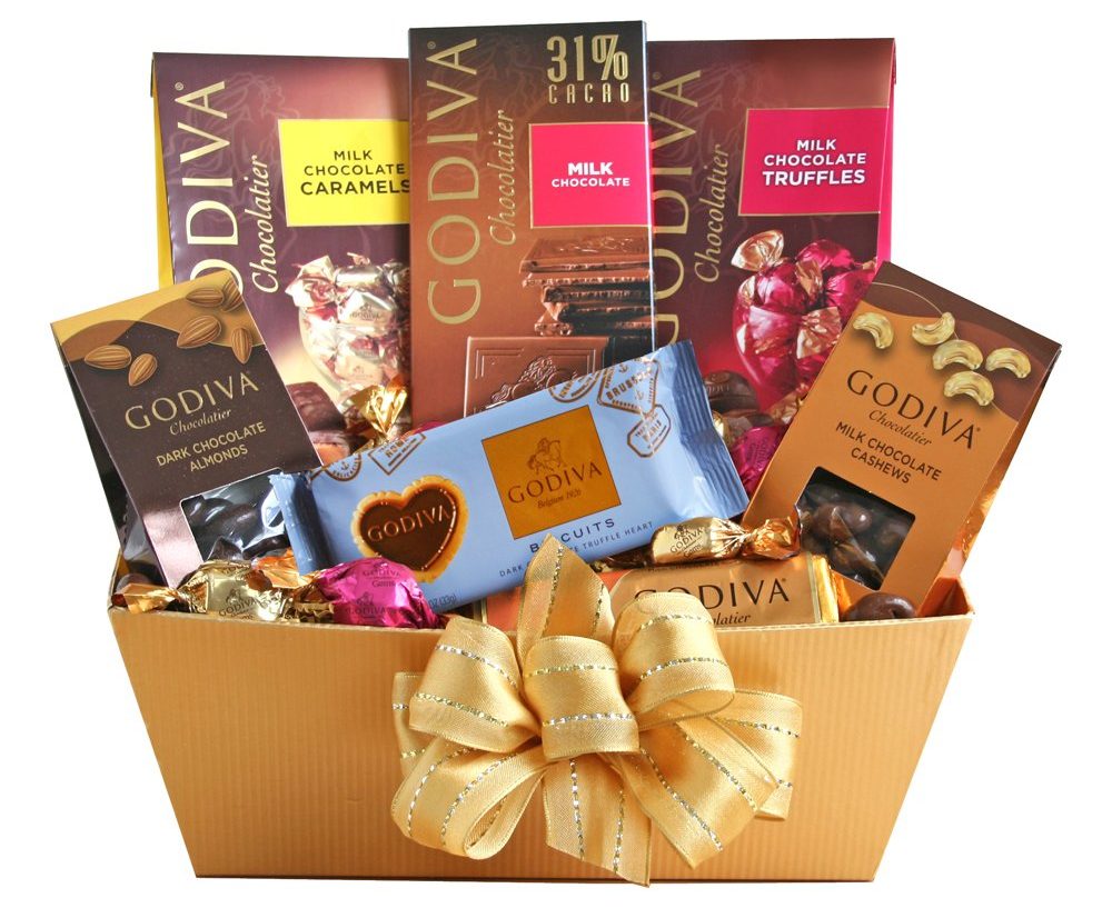 Best Christmas Gift Baskets 2025: Godiva Chocolate Gold Basket 2025