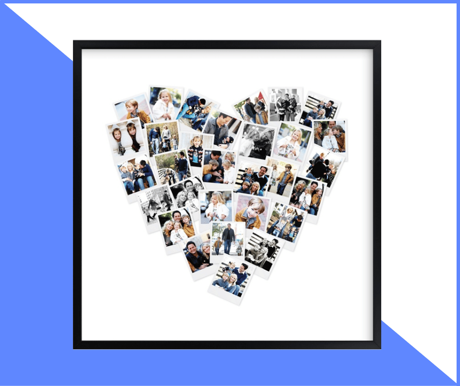 Minted Heart Frame + Photos
