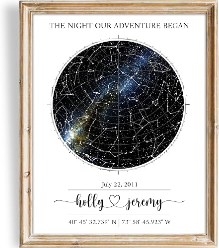 Custom Star Map Print