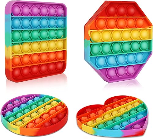 Pop It Fidget Toy (4-Pack)