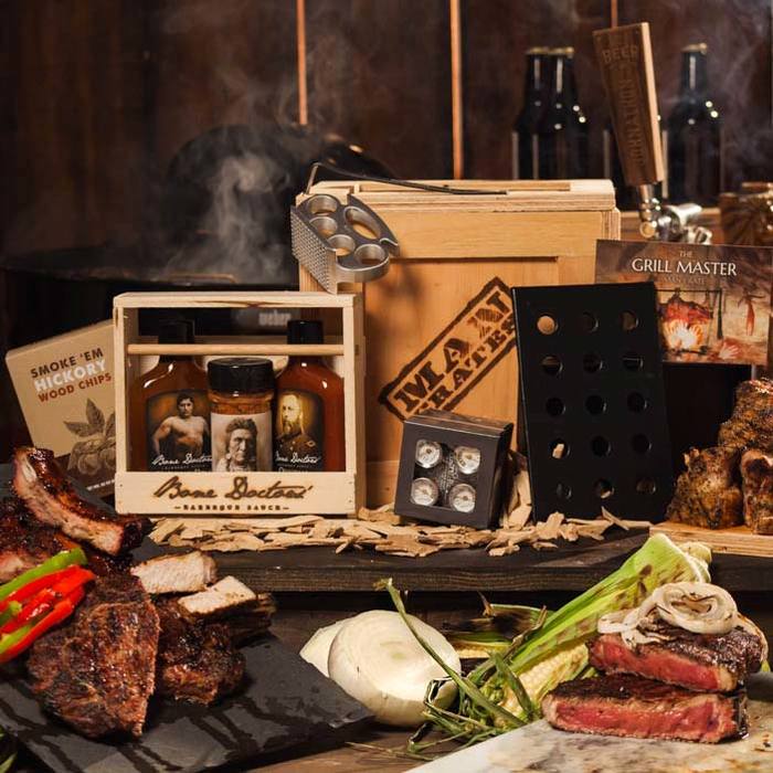 Unique Gifts for Brother 2025: Man Crates BBQ Box 2025