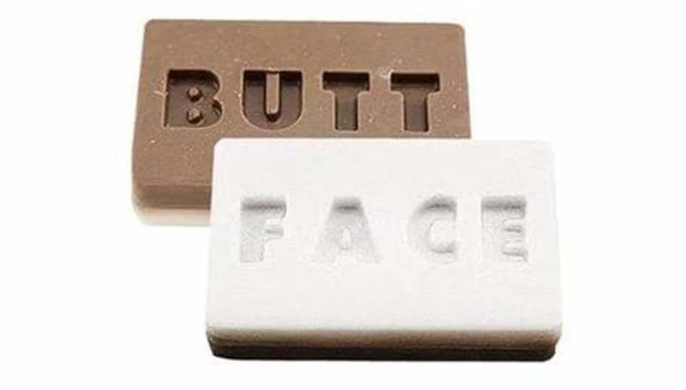 Funny Gag Gifts 2025: Butt Face Soap 2025