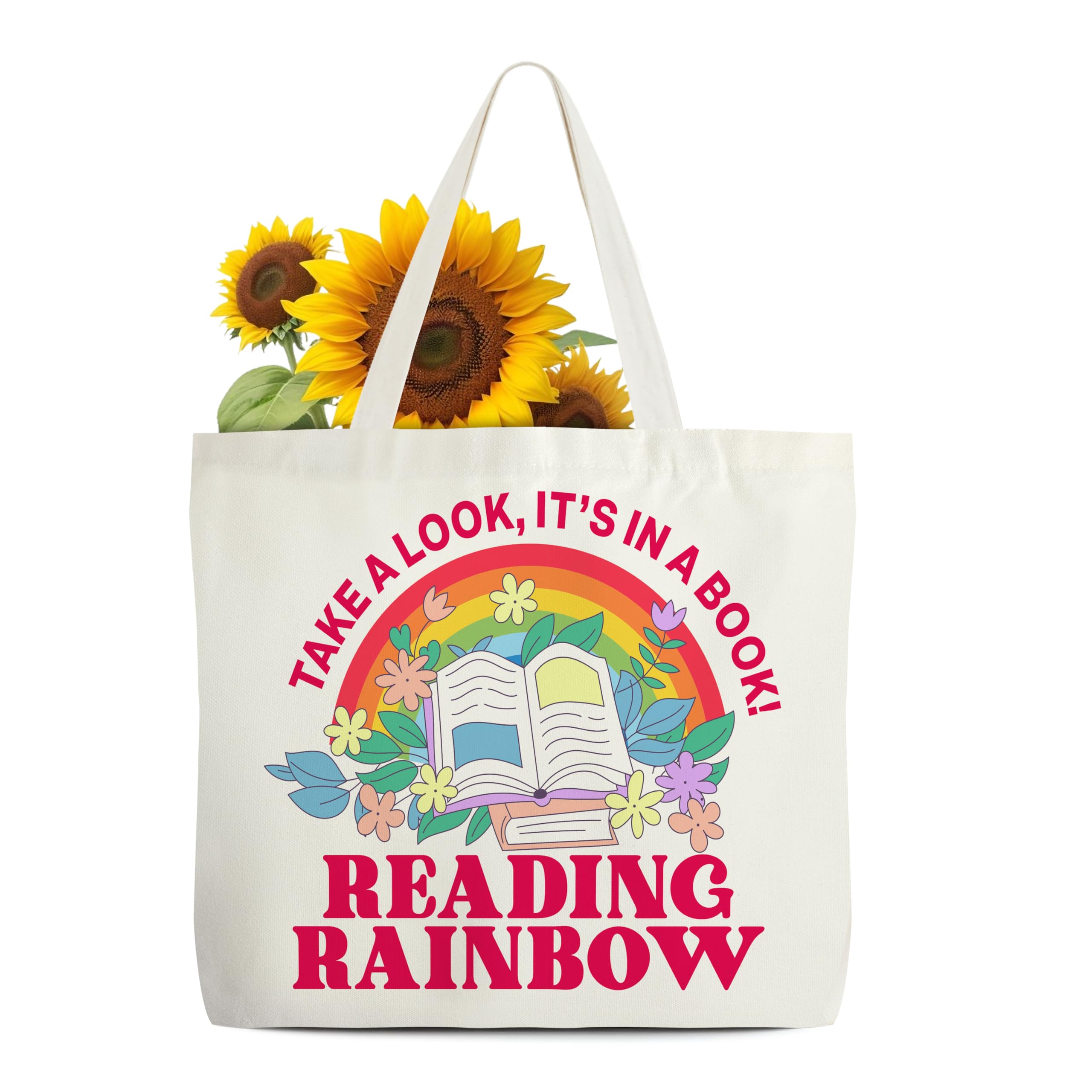 Bookish Canvas Tote Bag