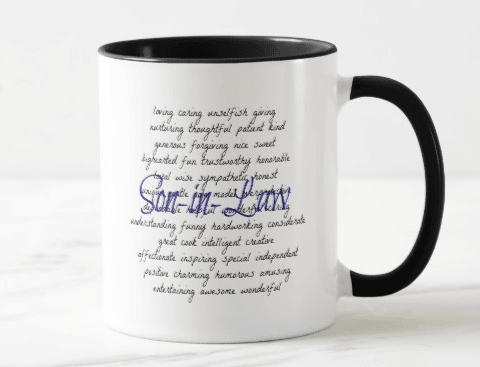 Unique Gifts for Son 2025: Son in Law Coffee Mug 2025