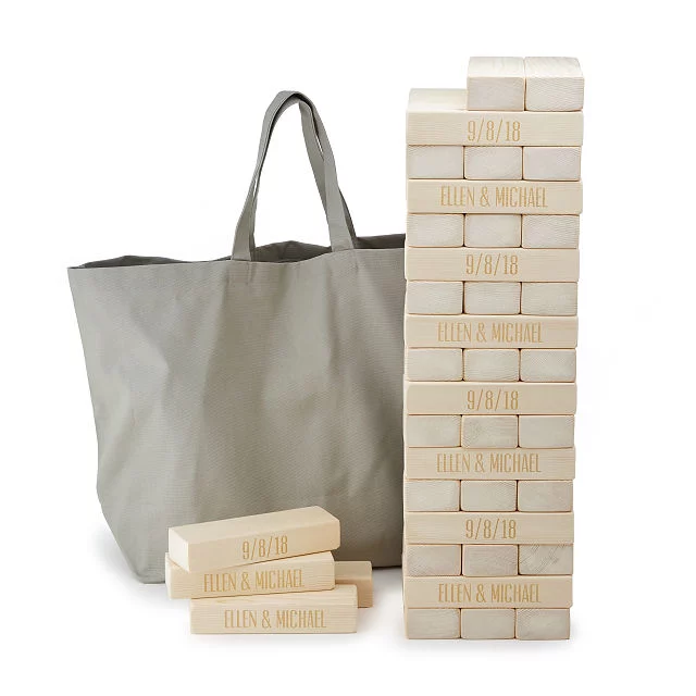 Cool Personalized Gifts 2025: Customize Jenga 2025