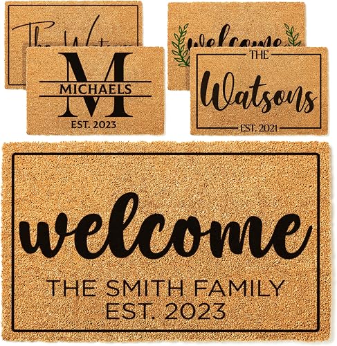 Personalized Family Name Doormat