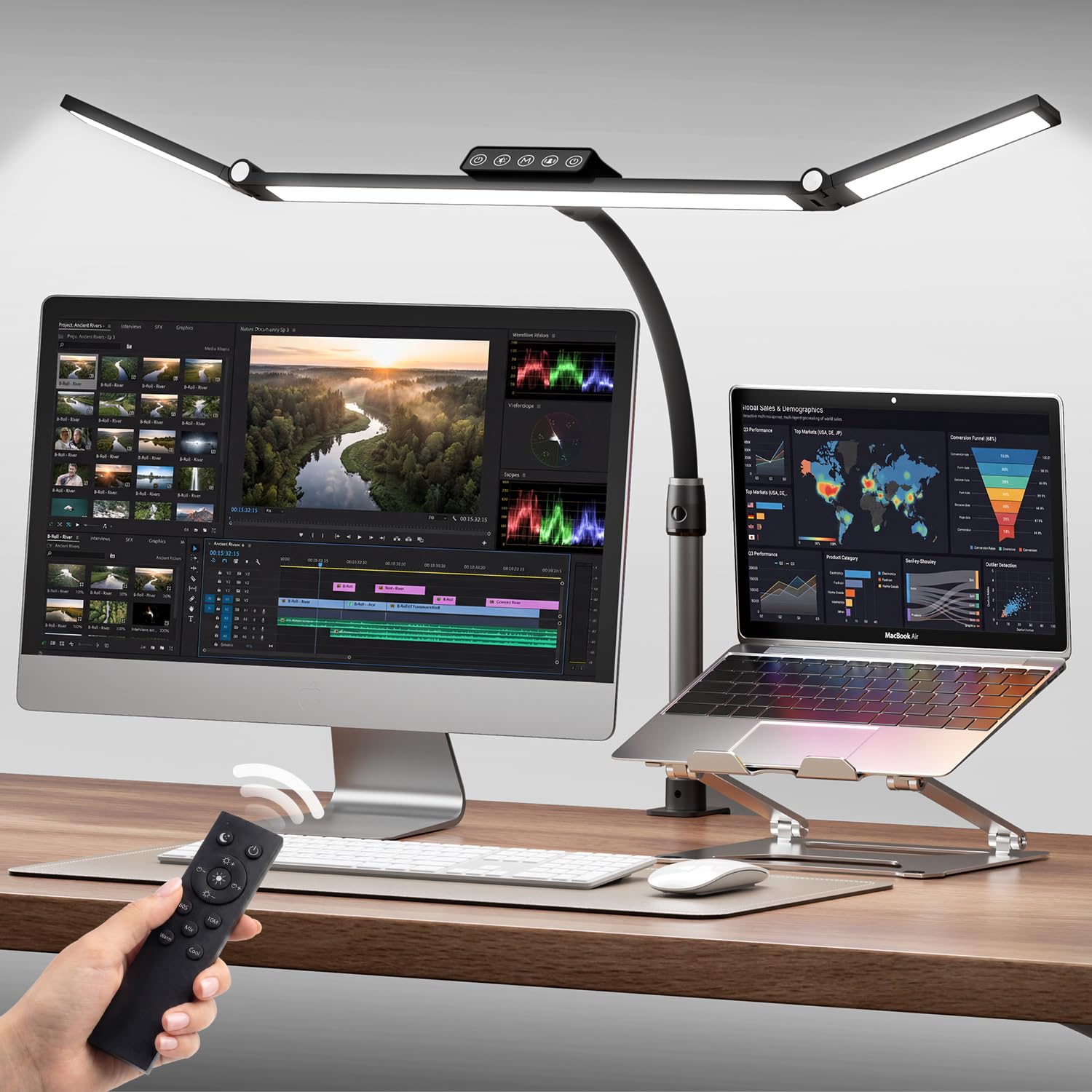Dimmable LED Desk Lamp