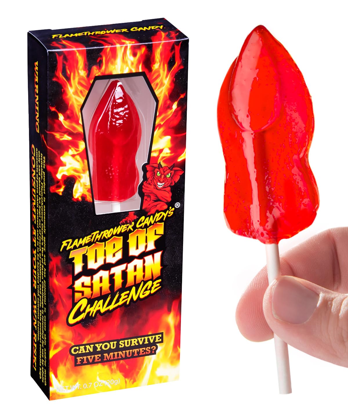 Toe of Satan Extreme Hot Lollipop