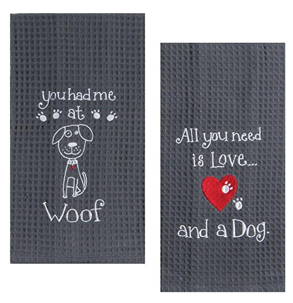 Best Gifts for Dog Lovers 2022: Waffle Dish Towel 2022