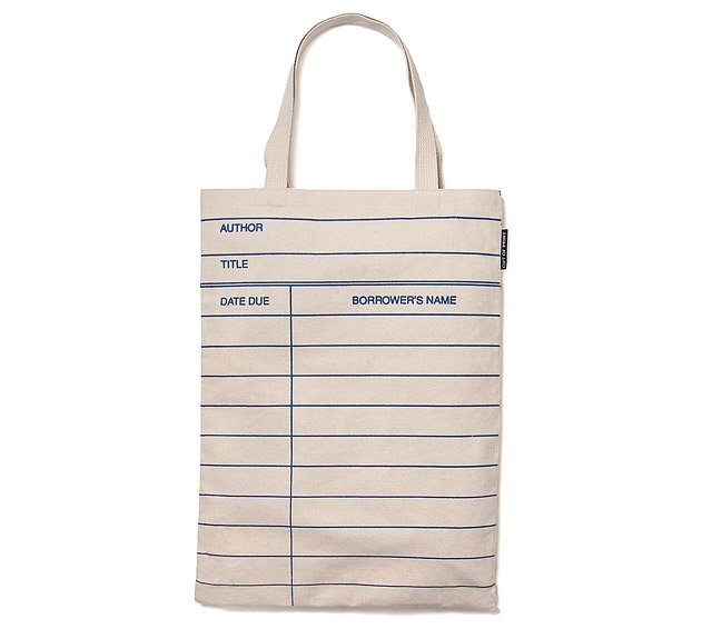 Best Teacher Gifts 2022: The Library Card Tote Bag 2022