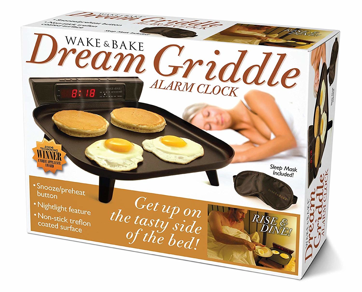 Best Coworker Gifts 2022: Funny Dream Griddle Alarm Clock Prank for Boss 2022