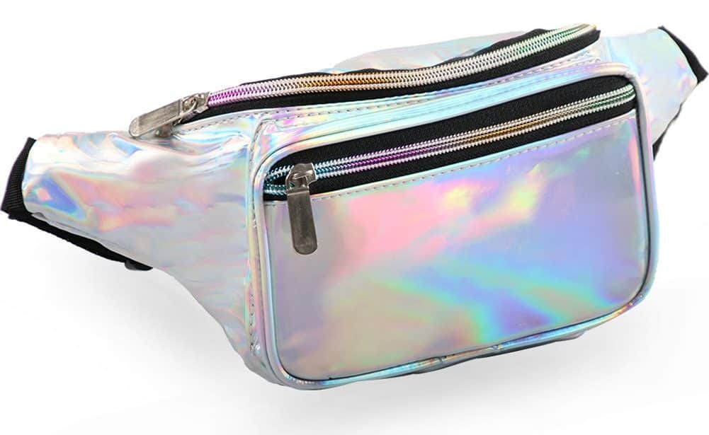 Christmas Gifts for Tweens 2022: Silver Fanny Pack 2022