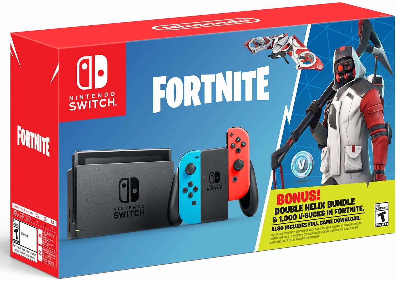 New Fortnite Toys 2022: Nintendo Switch Fortnite Bundle Gift 2022