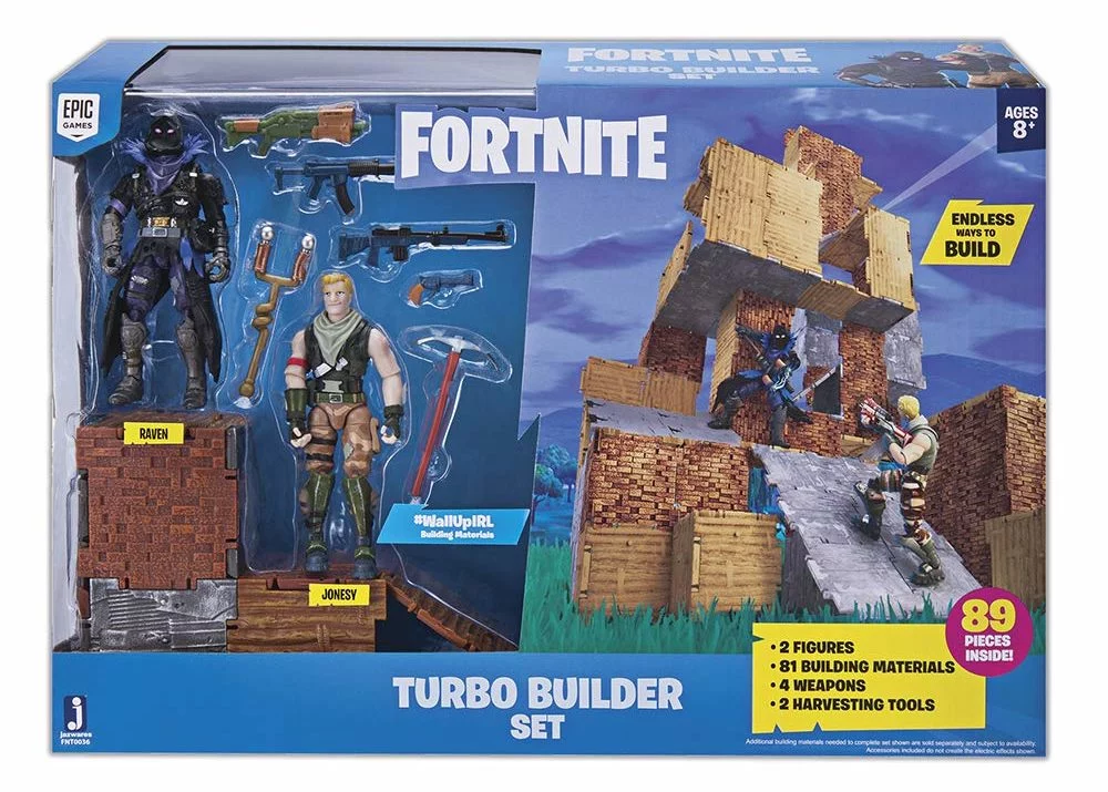 New Fortnite Toys 2022: Turbo Builder Gift Set 2022