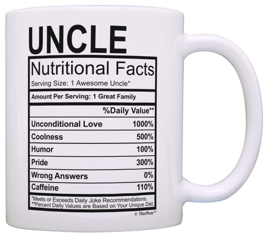 Best Gifts For Uncle 2022: Funny Uncle Mug