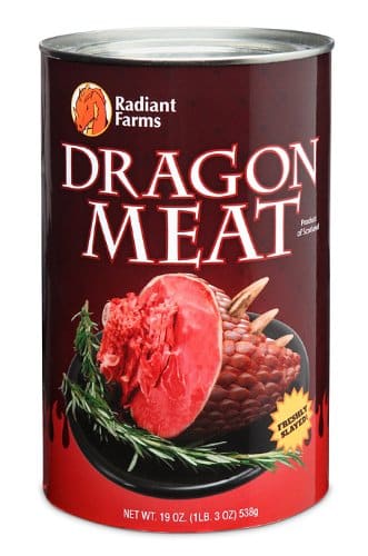 Best Nerd Gifts 2022: Funny Can of Dragon Meat 2022