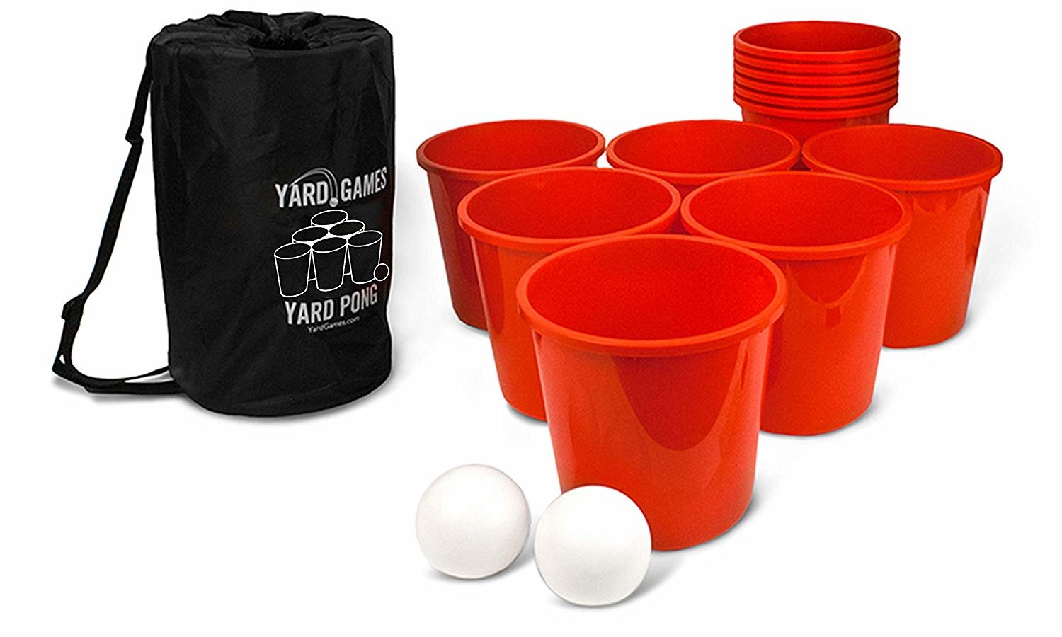 Best Friend Gift Ideas 2022: The Giant Yard Pong Game for Male Friend 2022