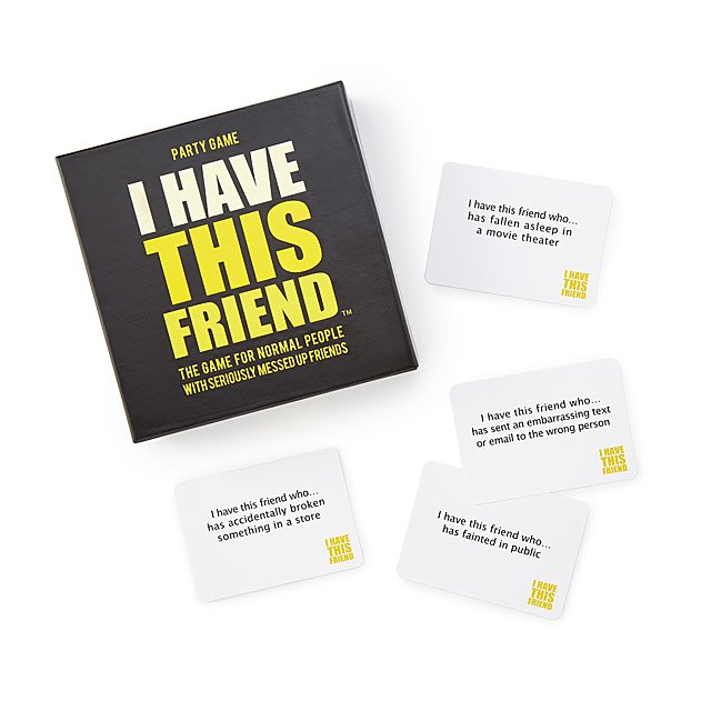 Best Friend Gift Ideas 2022: The I Have This Friend Game 2022
