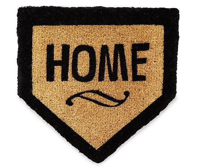 Unique Gifts for Brother 2022: Home Plate Doormat 2022