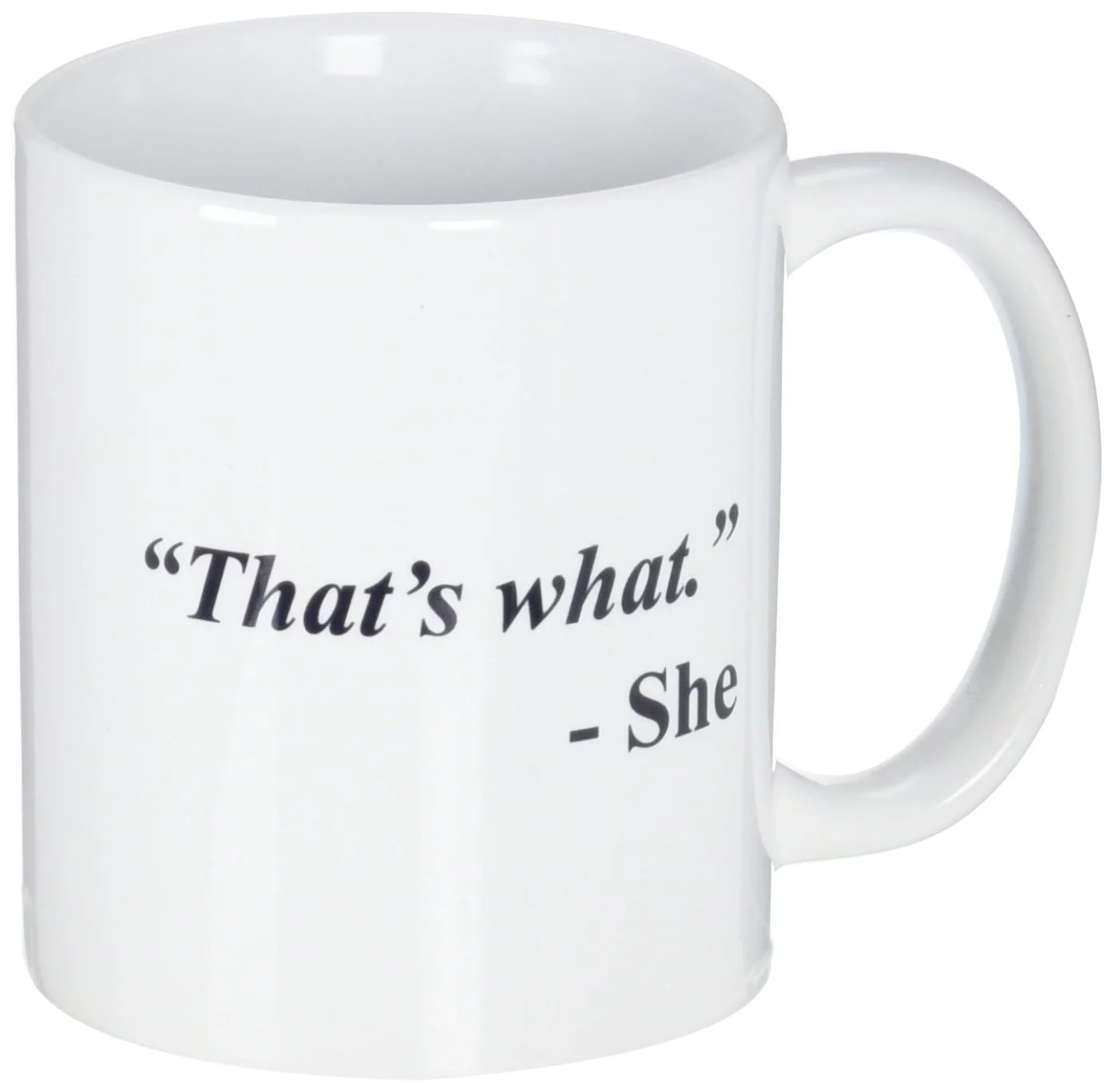 Best Coworker Gifts 2022: Funny That's What She Said Mug for Boss 2022