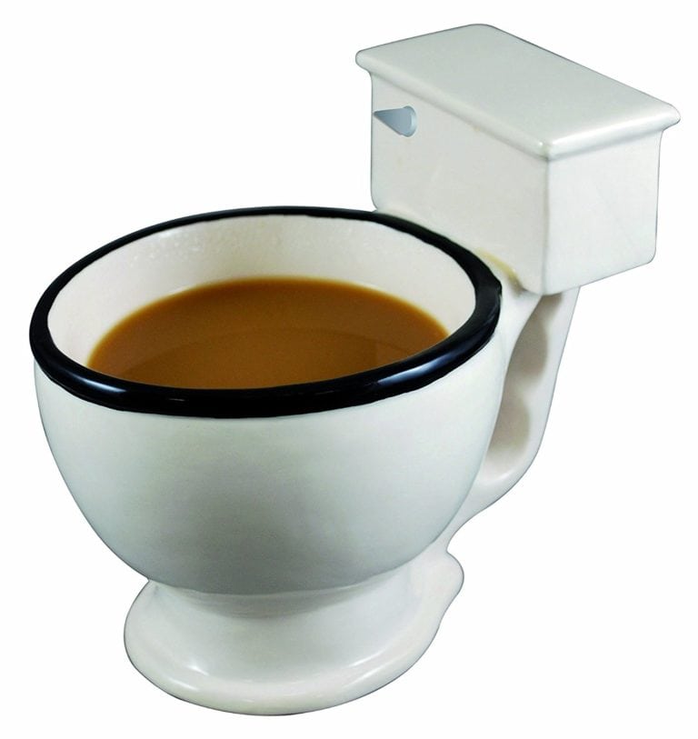 Best White Elephant Gifts 2022: Funny Toilet Coffee Mug 2022