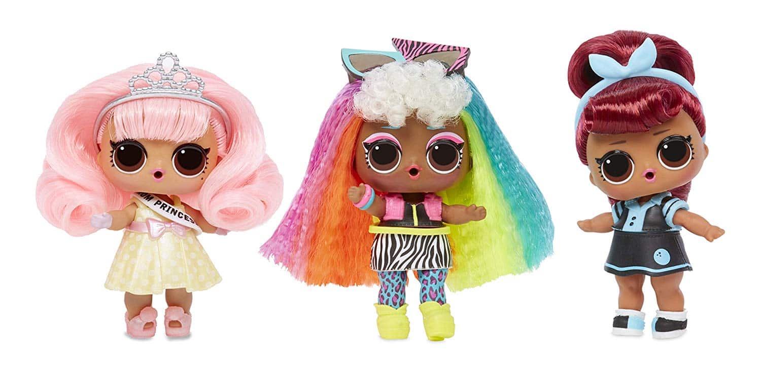 Wave 2 Hair Goals Dolls with Rainbow Hair