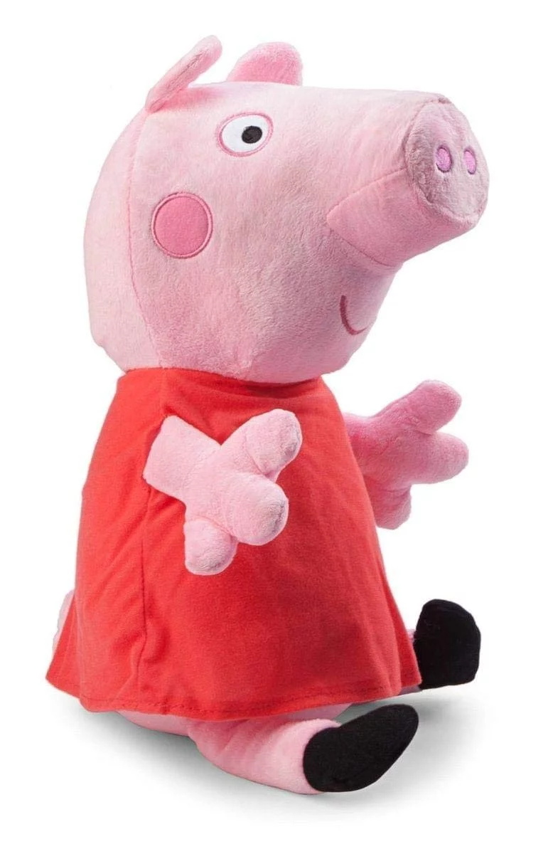 large peppa pig stuffed animal