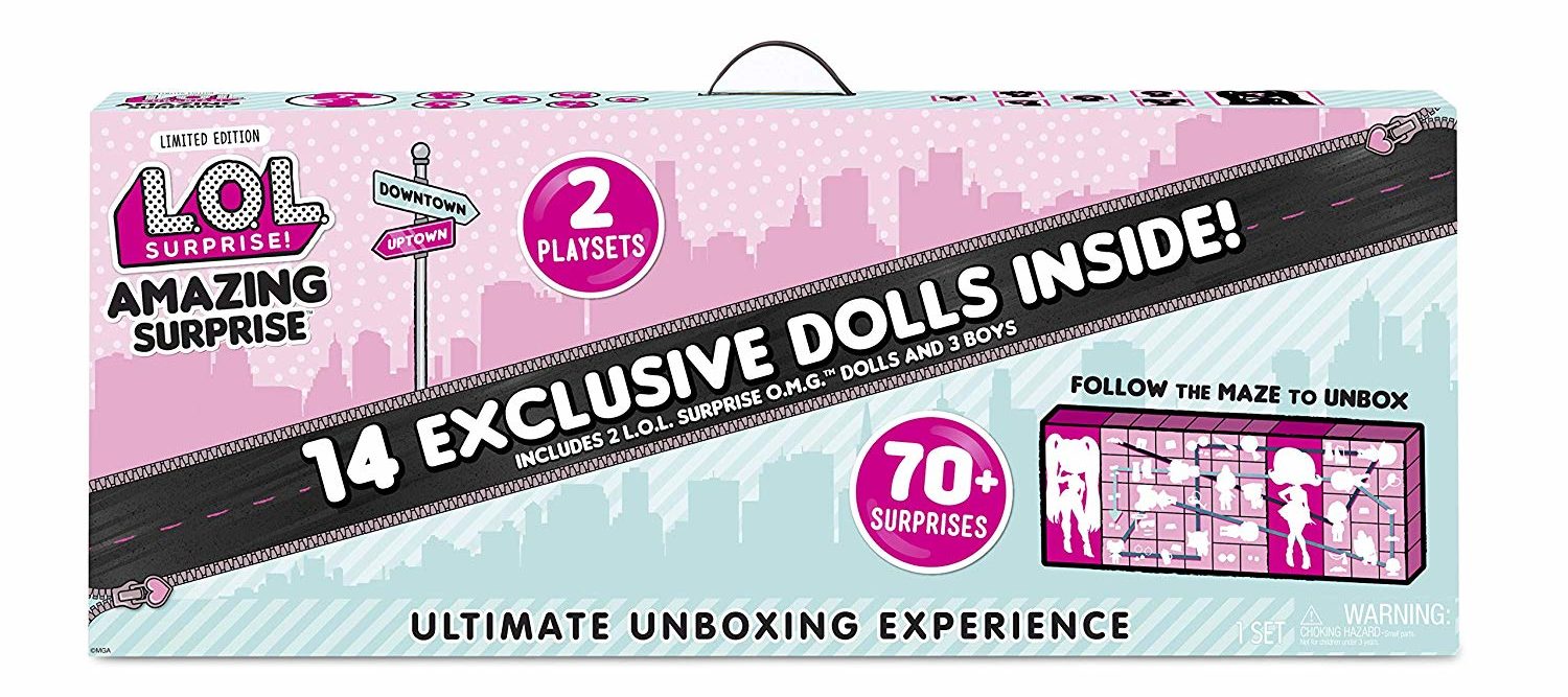 Find LOL Surprise Amazing Surprise Box 70+ Surprises 14 Dolls 2022 - 2022
