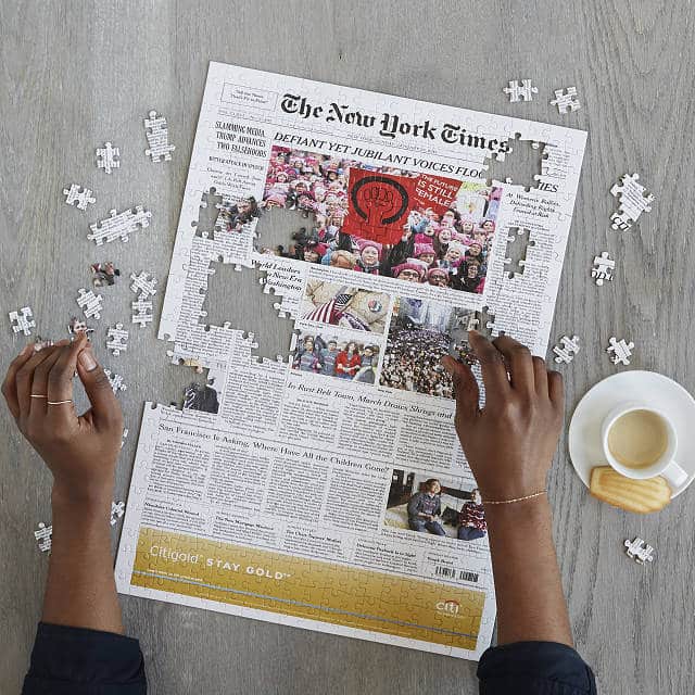 Cool Personalized Gifts 2023: Customized New York Times Puzzle 2023