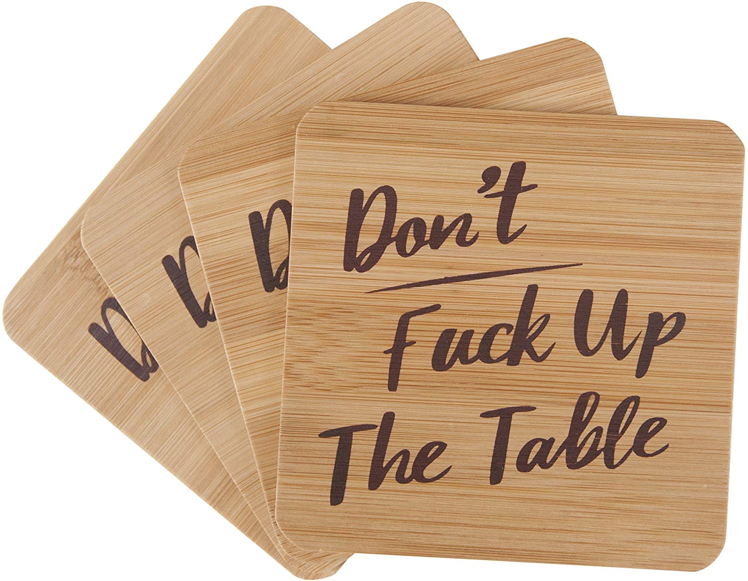 Funny Gag Gifts 2023: Don't F Up the Table Coasters 2023