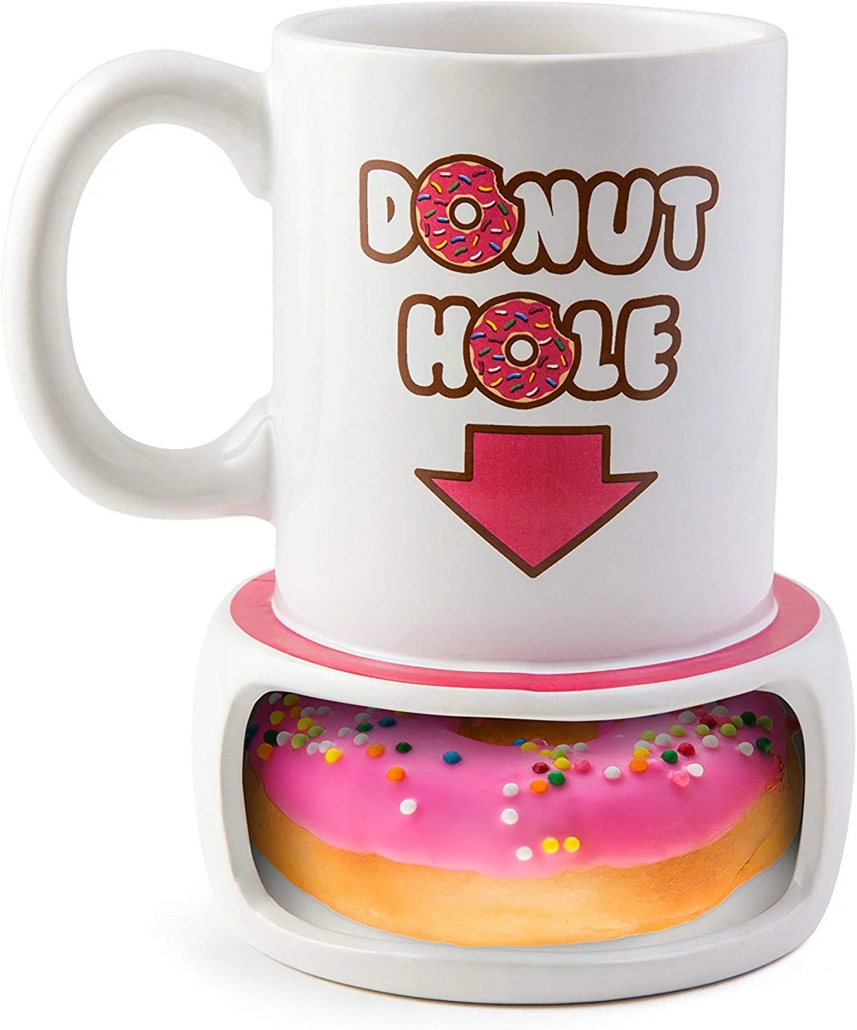 Funny Gag Gifts 2022: Donut Hole Mug 2022