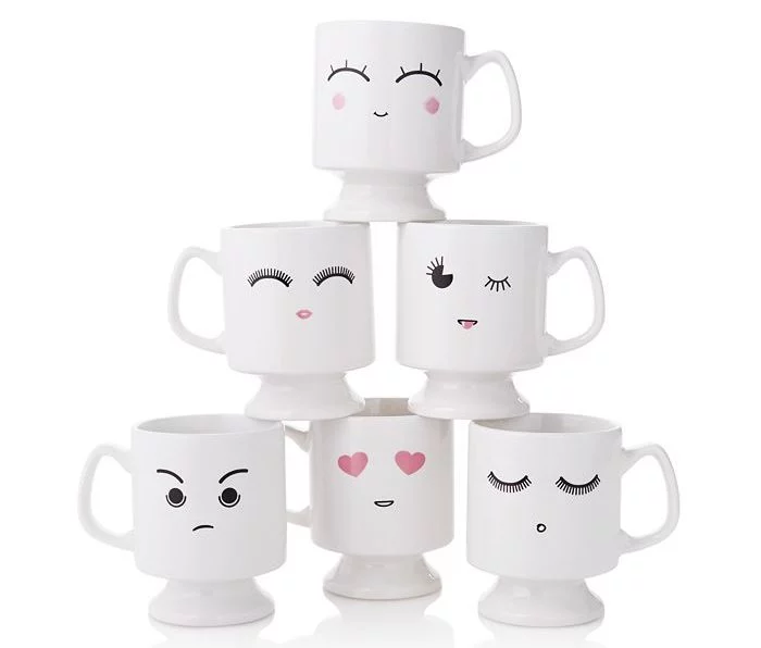 Popular Housewarming Gifts 2022: Emoji Face Mugs 2022