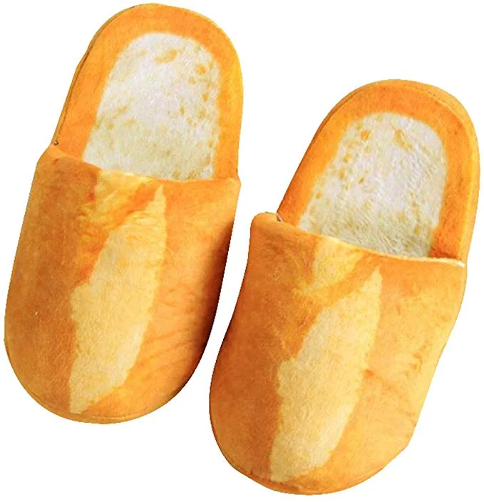 Funny Gag Gifts 2024: Bread Slippers 2024 