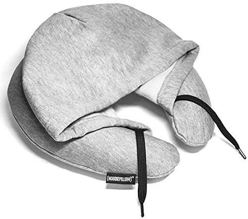 Travel Gifts 2022: Hooded Inflatable Travel Pillow 2022