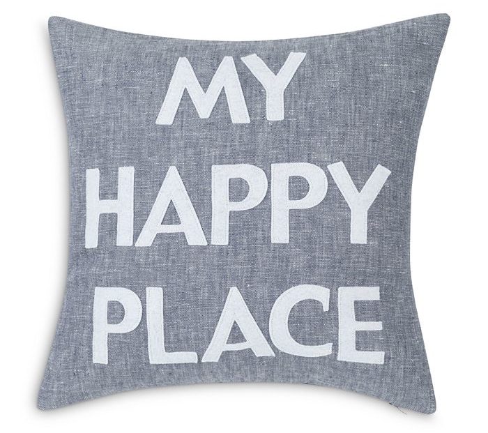 Popular Housewarming Gifts 2022: My Happy Place Pillow 2022