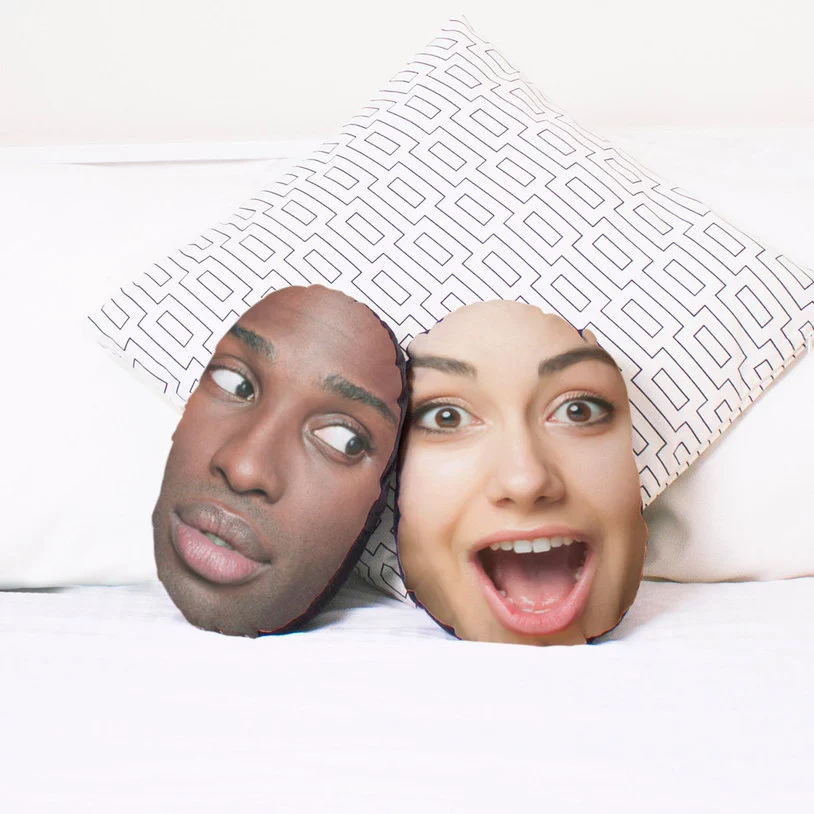 Long Distance Relationship Gifts 2022: Funny Face Pillows 2022