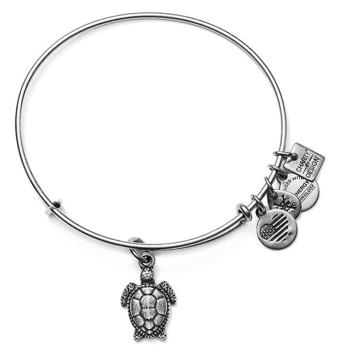 Charity Gifts That Give Back 2022: Alex & Ani Turtle Bracelet 2022