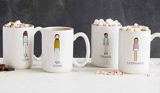 Gifts For Coffee Lovers 2022: Personalized Family Mugs 2022