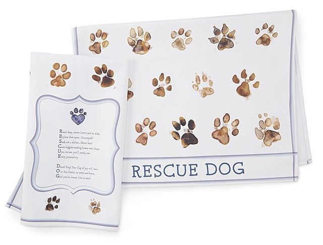 Charity Gifts That Give Back 2022: Rescue Dog Pet Towel 2022