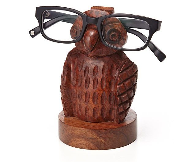 Gifts For Book Lovers 2024: Owl Eyeglasses Holder 2024
