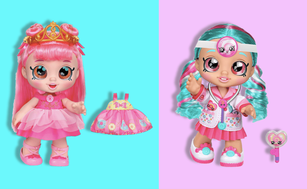 New Kindi Kids Dress Up Dolls 2023