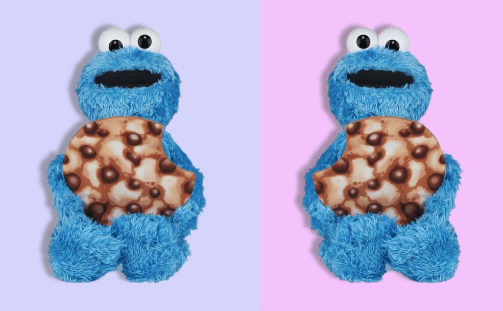 Peekaboo Cookie Monster