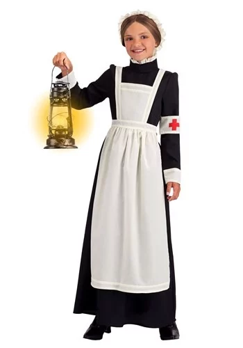 Kids Halloween Costume 2023: Florence Nightingale Girl