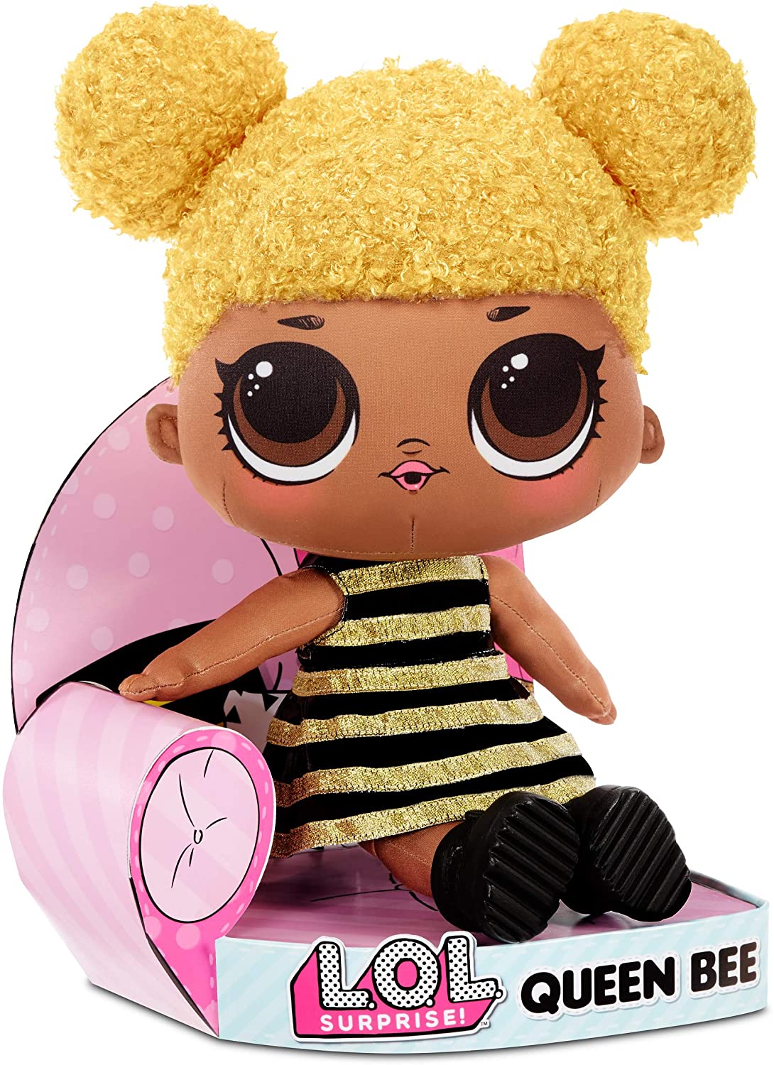 Surprise Stuffed HUGGABLE Plush Doll BFF's LOL New Jumbo 12" NEON Q.T Details about   L.O.L