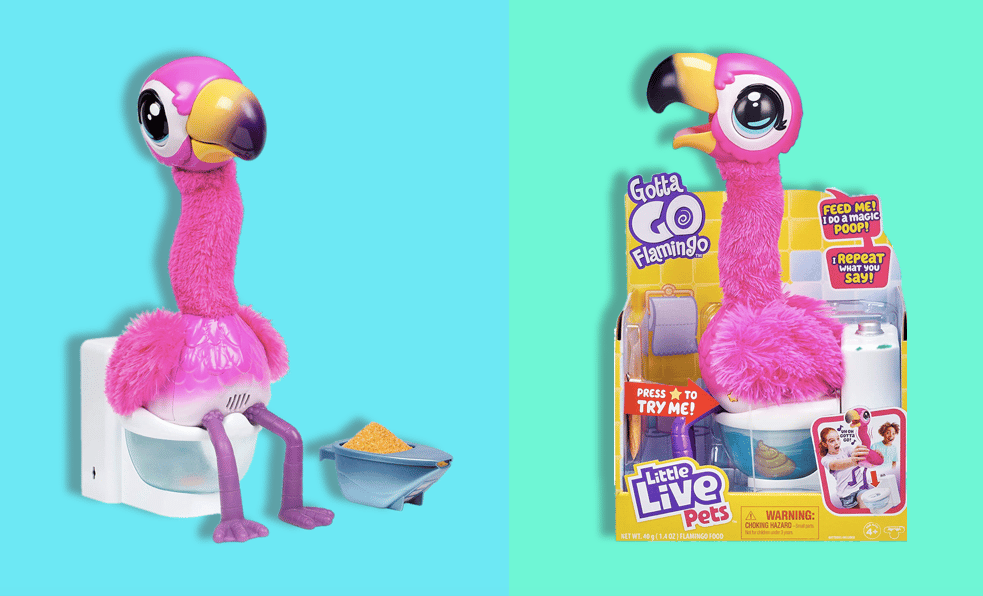 Gotta Go Flamingo 2023 - Little Live Pets Flamingo That Poops Toy 2023