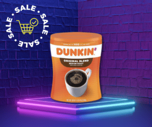 Sale on Dunkin Donuts Coffee This Cyber Monday 2022!!